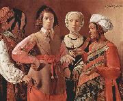 Georges de La Tour The Fortune Teller oil painting picture wholesale